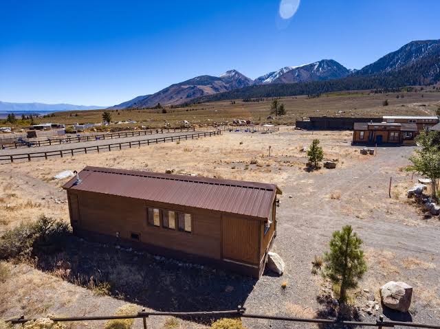 One of a kind! The Crowley cabin is situated on a 17 acre ranch in Mammoth Lakes