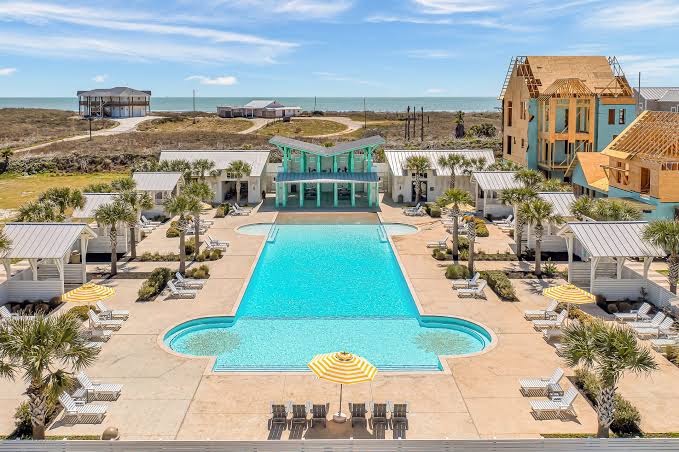 SBC11: Santiago at The Camp at Sunflower Beach, Resort Style Pools, Corpus Christi