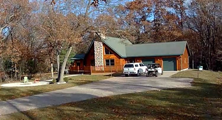 Log Home-Lake,Sand Valley Golf, Full Recreational Trails, Wisconsin
