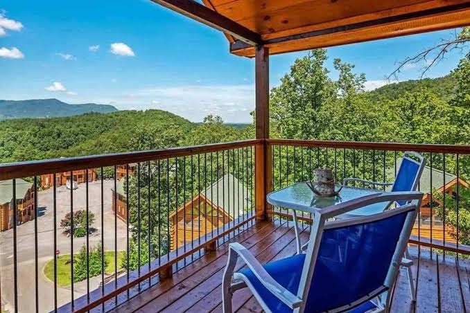 ❤️ NEW LUX CABIN, HOT TUB, BREATHTAKING VIEW, Gatlinburg con piscina