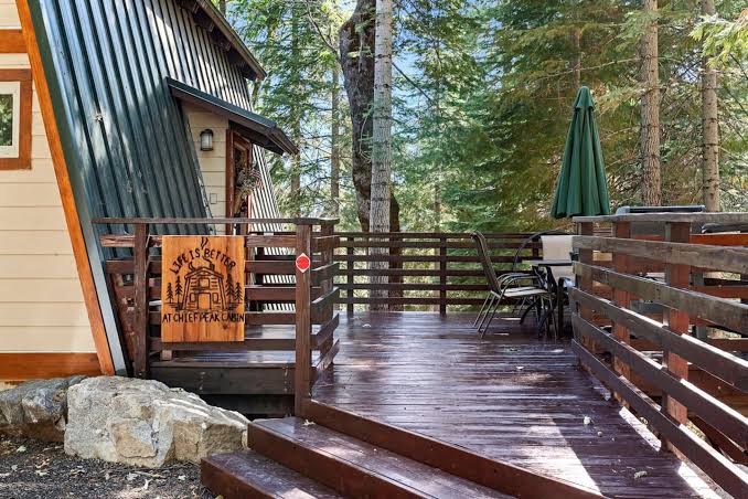 Chief Peak Cabin, Bass Lake