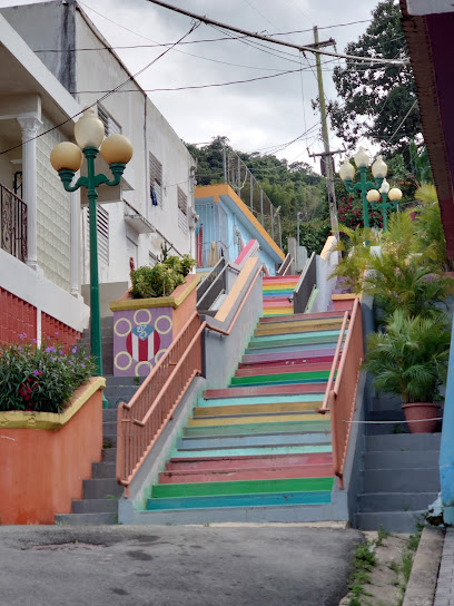 Escaleras de Colores Pasteles